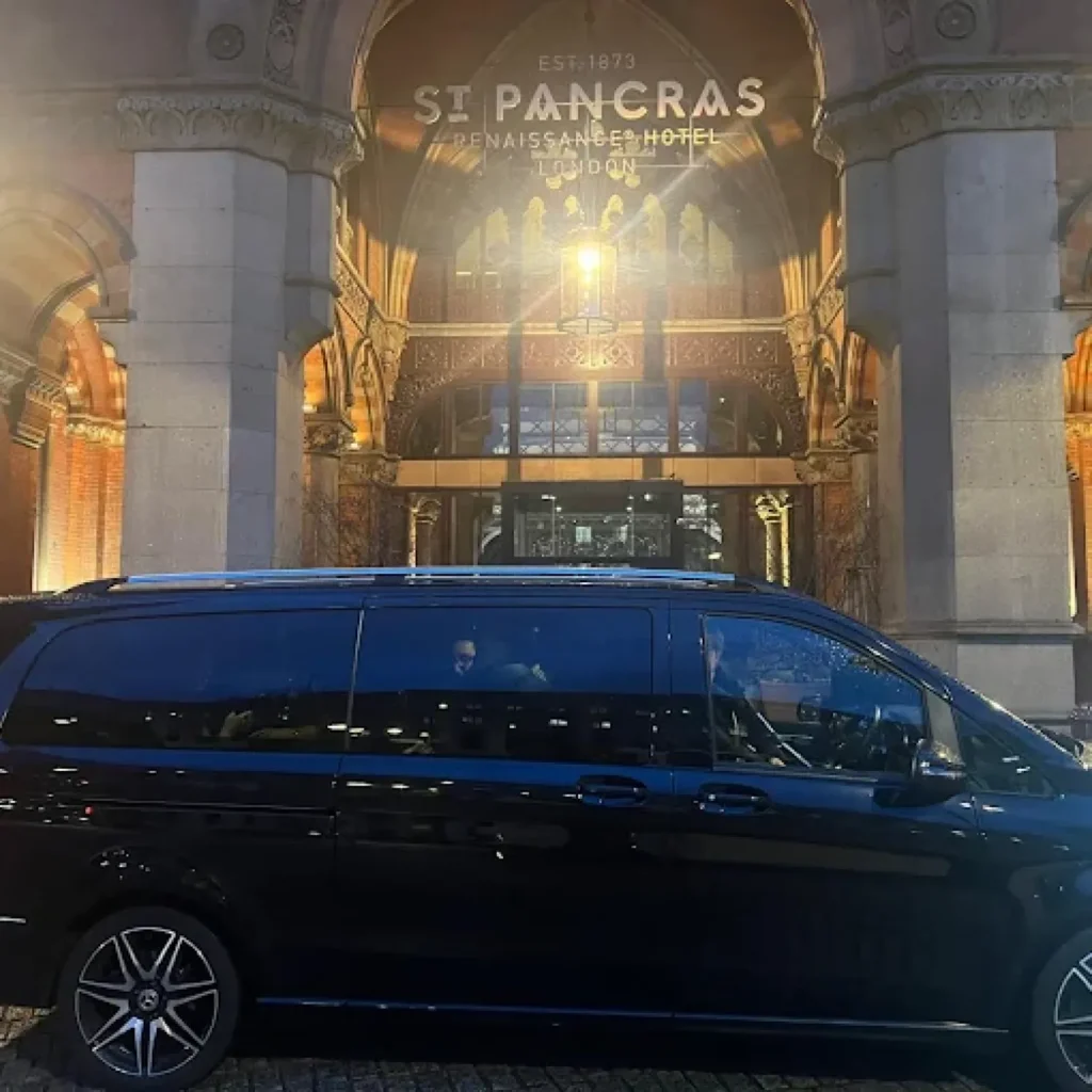Executive car ready for VIP transport