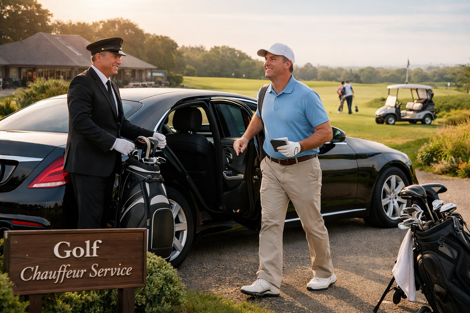 Golf Chauffeur Service in Essex